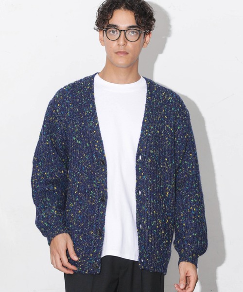 NANO universe（ナノユニバース）の「ファンシーネップカーディガン（カーディガン/ボレロ・メンズ・ボルドー/ネイビー/グレー・M/L/S/XL）」の19枚目の写真