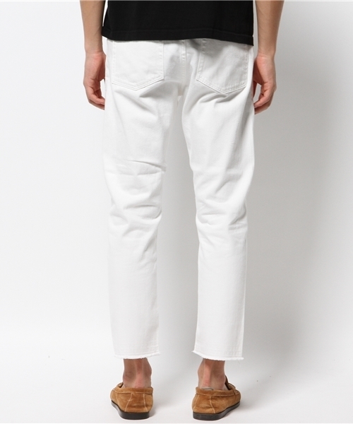 JOURNAL STANDARD(ジャーナルスタンダード)の「ホワイトデニムセルビッチアンクル5PK /デニム # (デニムパンツ・メンズ・ホワイト・MEDIUM/SMALL/LARGE)」の6枚目の写真