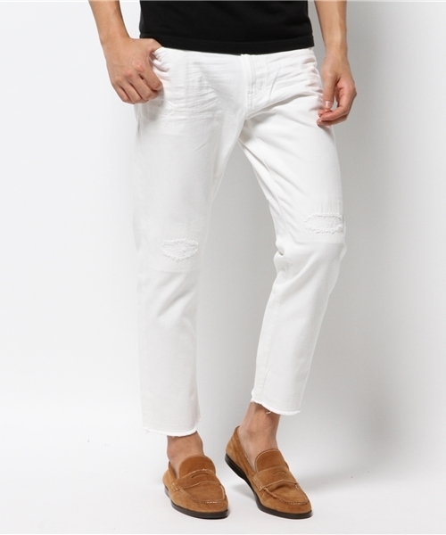 JOURNAL STANDARD(ジャーナルスタンダード)の「ホワイトデニムセルビッチアンクル5PK /デニム # (デニムパンツ・メンズ・ホワイト・MEDIUM/SMALL/LARGE)」の16枚目の写真