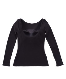 OUR WACOAL アワワコール　カップインバックオープン　リブTシャツ　L 楽天市場】【最大32倍 9日2時迄】【セール40%OFF】 アワワコール