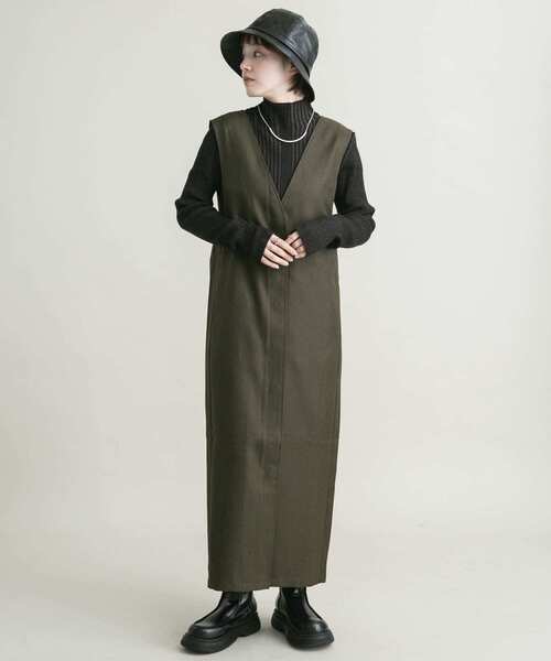 KBF（ケイビーエフ）の「レザーバケットHAT（ハット・レディース・ブラック/オフホワイト・ONE）」の11枚目の写真