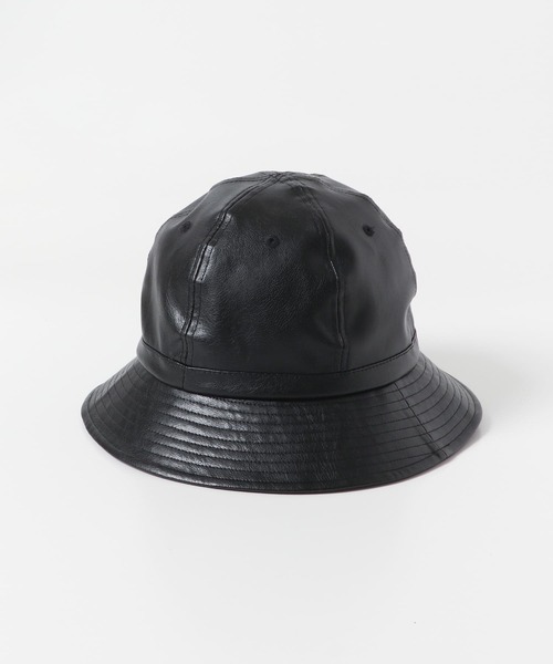 KBF（ケイビーエフ）の「レザーバケットHAT（ハット・レディース・ブラック/オフホワイト・ONE）」の14枚目の写真