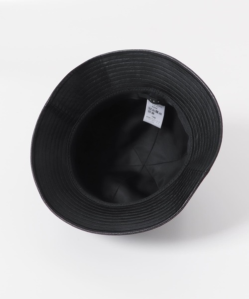 KBF（ケイビーエフ）の「レザーバケットHAT（ハット・レディース・ブラック/オフホワイト・ONE）」の15枚目の写真
