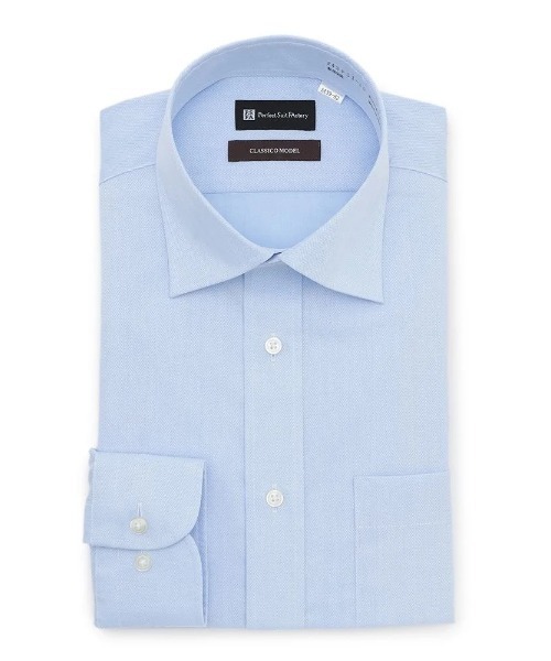 ワイシャツセット販売(新品未使用) ワイドカラースタイリッシュワイシャツ【NON IRON COTTON 100