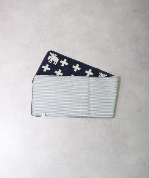 moz(モズ)の「moz キッチンマット クロス 45x180(ラグ/マット・レディース・グレー/ネイビー・FREE)」の5枚目の写真