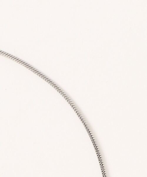 voov（ブーブ）の「【金属アレルギー対応】ノット ロング チェーン サージカル Yネックレス（ネックレス・レディース・シルバー/ゴールド・フリー）」の4枚目の写真