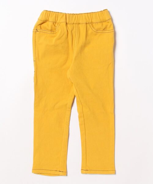 HAKKA KIDS（ハッカキッズ）の「恐竜アップリケストレッチカットツイルパンツ（その他パンツ・キッズ・イエロー/ネイビー/グリーン/グレー・110cm/130cm/100cm/120cm）」の14枚目の写真