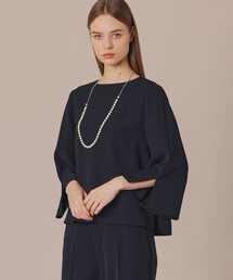 MACKINTOSH LONDON | ポリエステルバックサテンプルオーバーブラウス(シャツ/ブラウス)