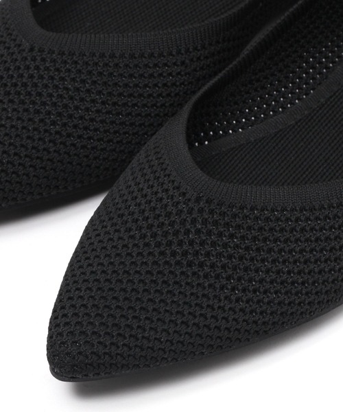 LAKOLE(ラコレ)の「ニットフラットシューズ / 996420(パンプス・レディース・ブラック/レッド/アイボリー・MEDIUM/LARGE/SMALL)」の15枚目の写真