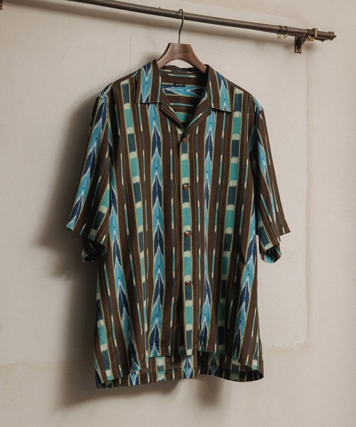 ADAM ET ROPE 開襟シャツ ADAM ET ROPE' シャツ 「WILD LIFE TAILOR」アソート ハワイアン