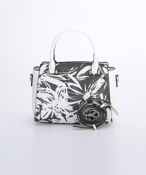 2WAY フラワーモチーフハンドバッグ（ハンドバッグ）｜DRESS LAB（ドレスラボ）