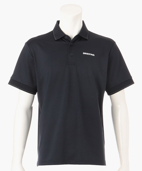 ブリーフィングBACK LOGO LINE POLO RELAXED FIT BRIEFING（ブリーフィング）の「【ブリーフィングゴルフ】MENS