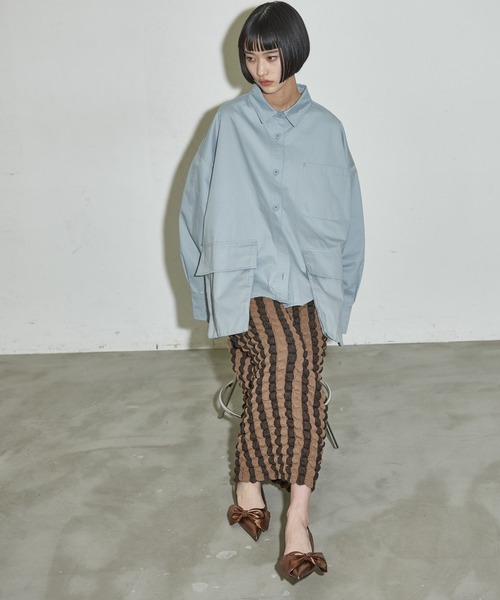 THE YOn(ザヨン)の「ビッグリボンバックストラップメタリックパンプス(パンプス・レディース・ブラック/シルバー/ブラウン・37/38/39)」の12枚目の写真