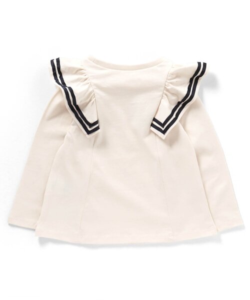 apres les cours（アプレレクール）の「【WEB限定】セーラーフリルTシャツ（Tシャツ/カットソー・キッズ・アイボリー/ブルー/ラベンダー/レッド・90/100/110/120/80/130/140）」の14枚目の写真