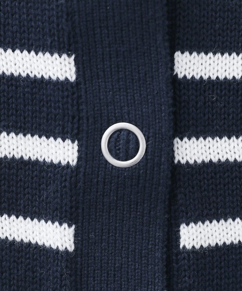 n'OrLABEL(ノアールレーベル)の「【廃盤】『前後2wayボーダーカーディガン』(カーディガン/ボレロ・レディース・ネイビー/ライトベージュ・FREE)」の13枚目の写真