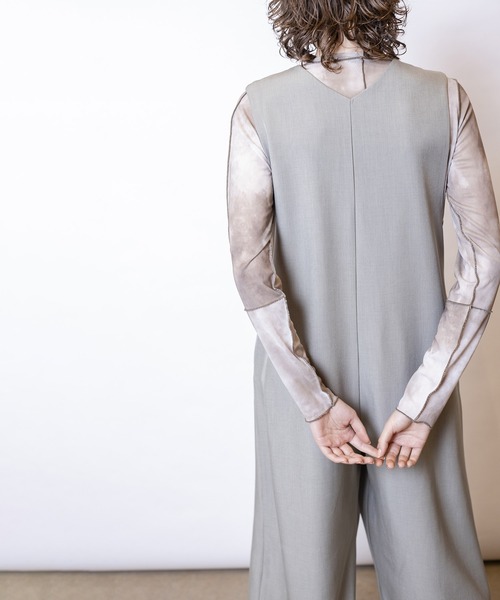 OSMOSIS(オズモーシス)の「ラップオールインワン(ワンピース・レディース・ネイビー/ブラック/ベージュ・ONE SIZE)」の14枚目の写真
