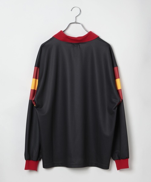 PBLIM（ページボーイリム）の「PBLIM/フットボールチームシャツ（シャツ/ブラウス・レディース・オフホワイト/ブラック・FREE）」の6枚目の写真