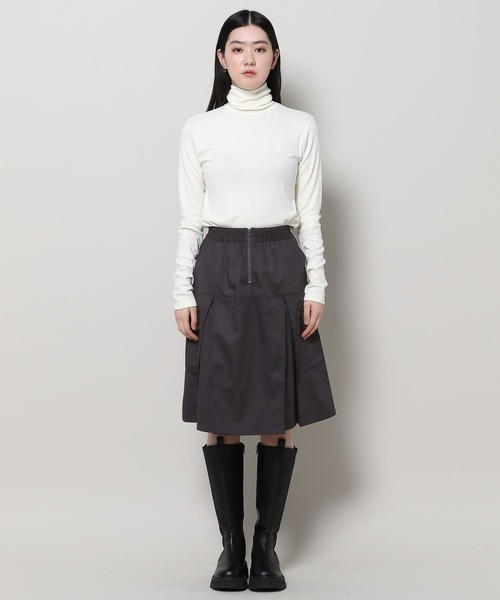 3.3 Field Trip （3.3フィールドトリップ）の「3.3 Field Trip／ポケットナイロンスカート 2103557（スカート・レディース・グレー/ネイビー・FREE）」の12枚目の写真