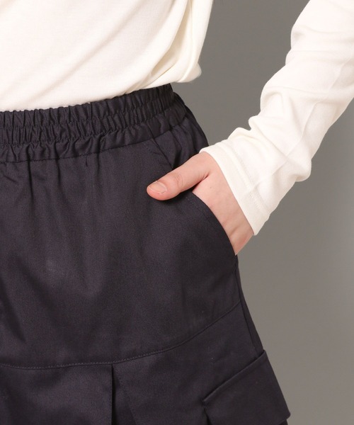 3.3 Field Trip （3.3フィールドトリップ）の「3.3 Field Trip／ポケットナイロンスカート 2103557（スカート・レディース・グレー/ネイビー・FREE）」の17枚目の写真