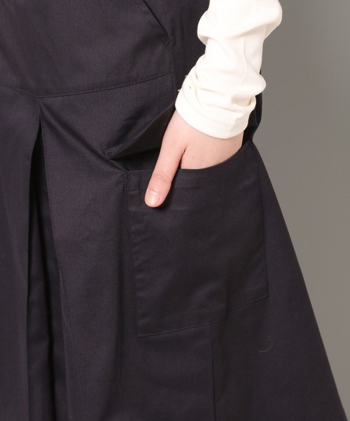 3.3 Field Trip （3.3フィールドトリップ）の「3.3 Field Trip／ポケットナイロンスカート 2103557（スカート・レディース・グレー/ネイビー・FREE）」の18枚目の写真