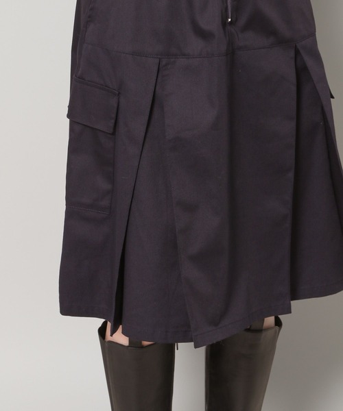 3.3 Field Trip （3.3フィールドトリップ）の「3.3 Field Trip／ポケットナイロンスカート 2103557（スカート・レディース・グレー/ネイビー・FREE）」の19枚目の写真