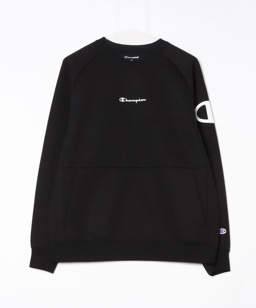 Champion(チャンピオン)の「champion TECH WEAVE(R) 3LS クルーネックスウェットトレーナー(スウェット・メンズ・ネイビー/グレー/ブラック/カーキ・L/M/XL)」の2枚目の写真
