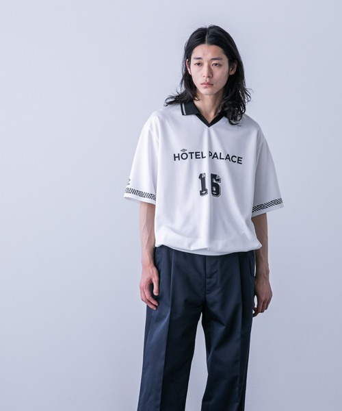 PALACE UMBRO HOME SHIRT WHITE ゲームシャツ L palace アンブロゲームシャツ（PALACE UMBRO HOME SHIRT WHITE