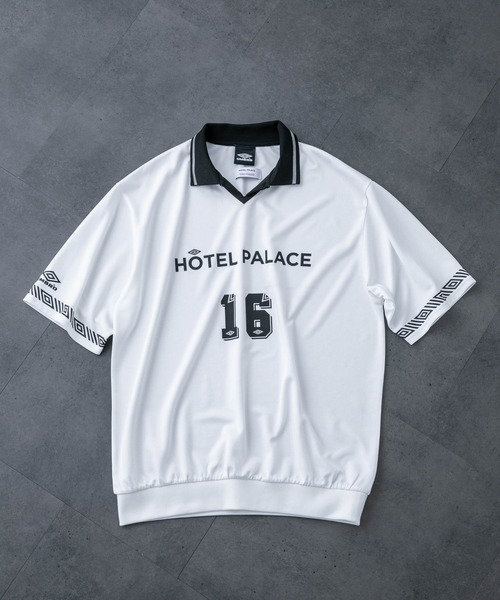 NANO universe（ナノユニバース）の「「HOTEL PALACE （オテルパラス）」UMBROゲームシャツ（シャツ/ブラウス・メンズ・ホワイト/ブラック/ネイビー・M/L）」の8枚目の写真