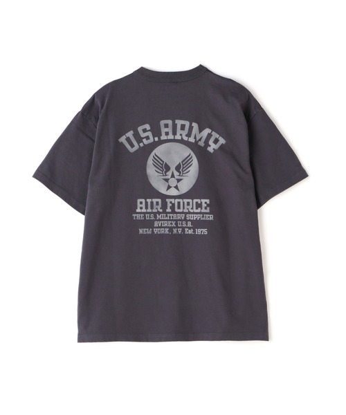 AVIREX（アヴィレックス）の「MIL. STENCIL T-SHIRT US ARMY AIR FORCE / ミリタリー ステンシル Tシャツ US アーミー エアフォース / AVIREX / アヴィレックス（Tシャツ/カットソー・メンズ・ナチュラル/オリーブ/ブラック・LARGE/MEDIUM/XX-LARGE/X-LARGE）」の12枚目の写真