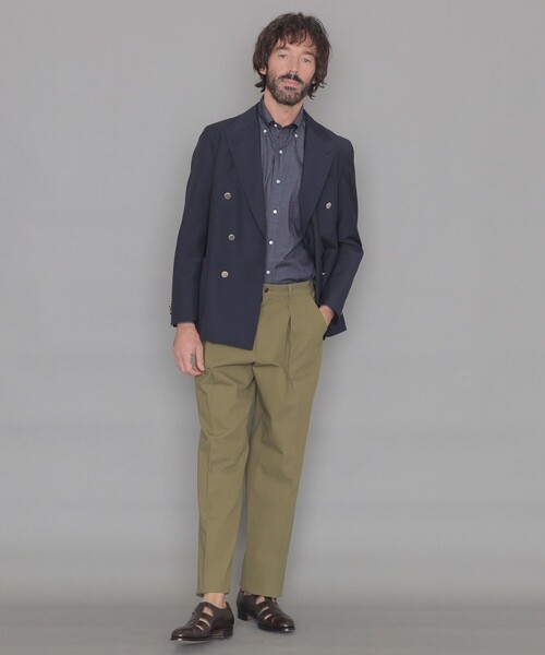 MACKINTOSH LONDON（マッキントッシュ ロンドン）の「【DORMEUIL/ドーメル】【SUPER LITE TONIK】ダブルブレステッドブレザー（テーラードジャケット・メンズ・ダークネイビー・38/40）」の2枚目の写真