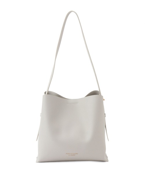 ROPE' PICNIC（ロペピクニック）の「マンテルメタルスクエアワンショルダーバッグ（ショルダーバッグ・レディース・ブラック/グレー/オフホワイト/ベージュ系その他・FREE）」の6枚目の写真