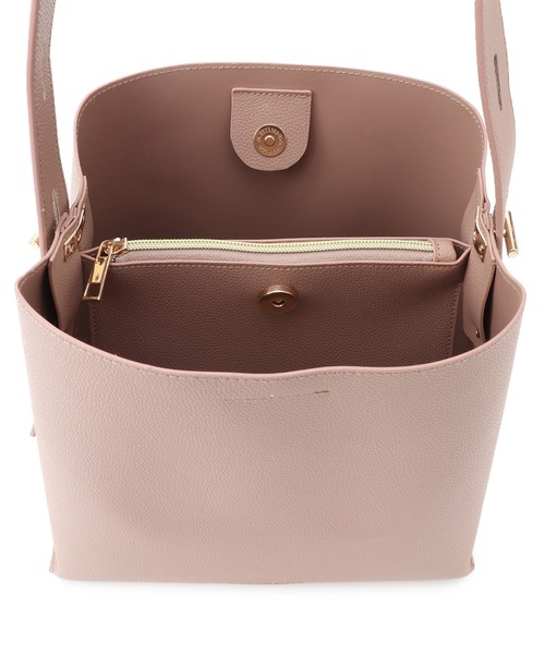 ROPE' PICNIC（ロペピクニック）の「マンテルメタルスクエアワンショルダーバッグ（ショルダーバッグ・レディース・ブラック/グレー/オフホワイト/ベージュ系その他・FREE）」の15枚目の写真