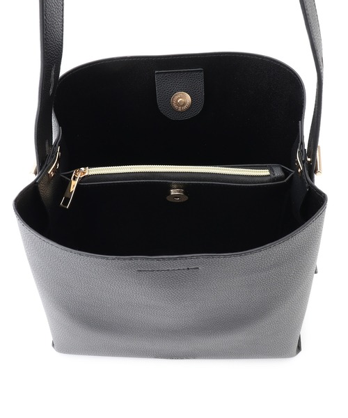 ROPE' PICNIC（ロペピクニック）の「マンテルメタルスクエアワンショルダーバッグ（ショルダーバッグ・レディース・ブラック/グレー/オフホワイト/ベージュ系その他・FREE）」の16枚目の写真