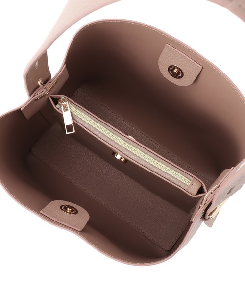 ROPE' PICNIC（ロペピクニック）の「マンテルメタルスクエアワンショルダーバッグ（ショルダーバッグ・レディース・ブラック/グレー/オフホワイト/ベージュ系その他・FREE）」の19枚目の写真