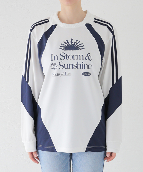 JOINT WORKS(ジョイントワークス)の「【KIJUN/キジュン】 Sunshine Football T-Shirt UNISEX(Tシャツ/カットソー・レディース・ホワイト・FREE)」の9枚目の写真