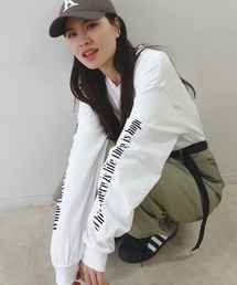 CORNERS | 袖ロゴプリント長袖Tシャツ(Tシャツ/カットソー)