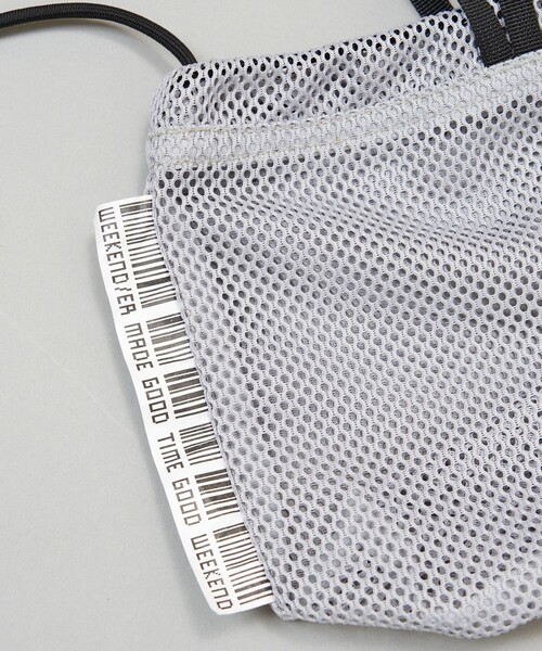 WEEKEND(ER)（ウィークエンダー）の「WEEKEND(ER) × FREAK'S STORE/ウィークエンダー × フリークスストア 別注 メッシュミニショルダーバッグ（ショルダーバッグ・レディース・グリーン/イエロー/オレンジ/グレー/ブルー・ONE SIZE）」の14枚目の写真