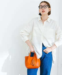 エフバイロッソ　25SS 新品　UR TECH イージーリネン　オーバーシャツ F by ROSSO（エフバイロッソ）の「『UR TECH』F by ROSSO イージー