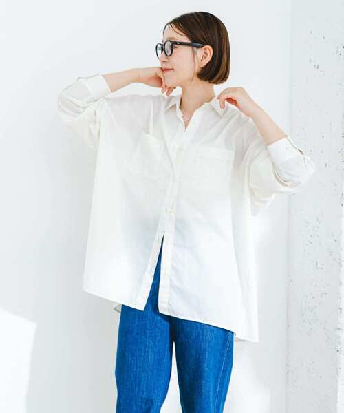 エフバイロッソ　25SS 新品　UR TECH イージーリネン　オーバーシャツ F by ROSSO（エフバイロッソ）の「『UR TECH』F by ROSSO