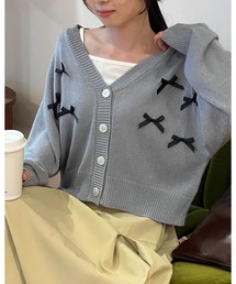 3.3 Field Trip  | 3.3 Field Trip／リボンカーディガン 2110251(カーディガン/ボレロ)