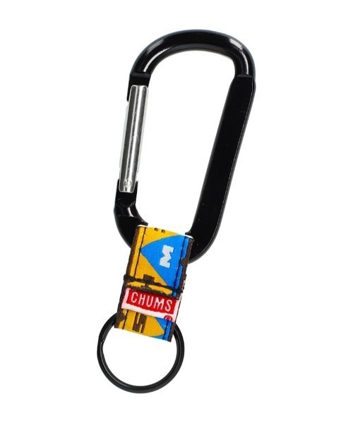 CHUMS（チャムス）の「CHUMS/チャムス キーホルダー CARABINER KEYCHAIN カラビナキーチェーン CH61-1175（キーホルダー・メンズ・レッド系その他/ブラック系その他2/レッド系その他2/ブラック系その他・FREE）」の3枚目の写真