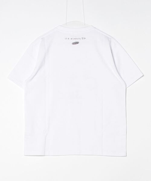 KEEN(キーン)の「Us 4 OC/RP IRIOMOTE CAT TEE / US4 オーシーアールピー イリオモテヤマネコ ティー / 半袖Tシャツ(Tシャツ/カットソー・メンズ・ホワイト・S/M/L/XL)」の2枚目の写真