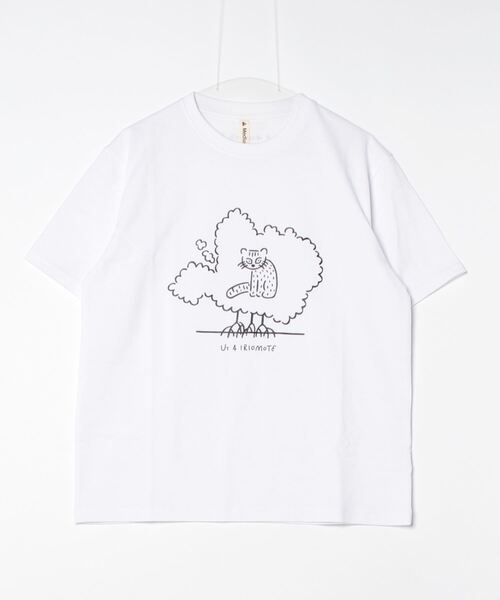 KEEN(キーン)の「Us 4 OC/RP IRIOMOTE CAT TEE / US4 オーシーアールピー イリオモテヤマネコ ティー / 半袖Tシャツ(Tシャツ/カットソー・メンズ・ホワイト・S/M/L/XL)」の6枚目の写真