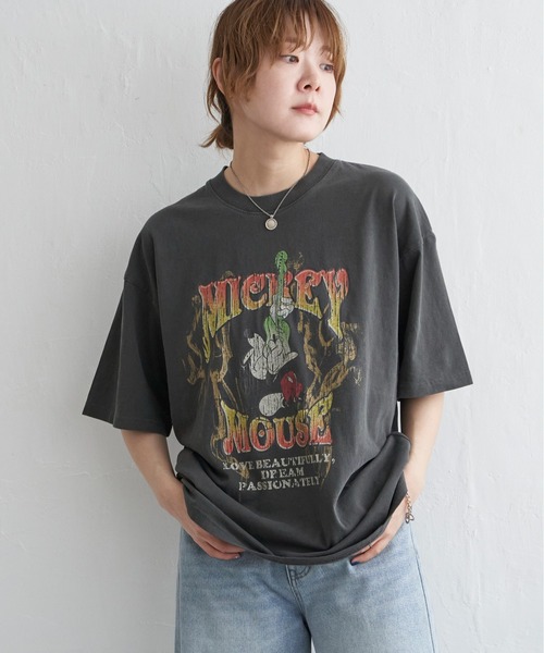 ピグメントキャラクターTシャツ（Tシャツ/カットソー）｜notch