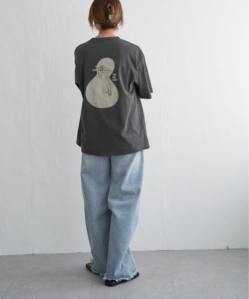 ピグメントキャラクターTシャツ（Tシャツ/カットソー）｜notch