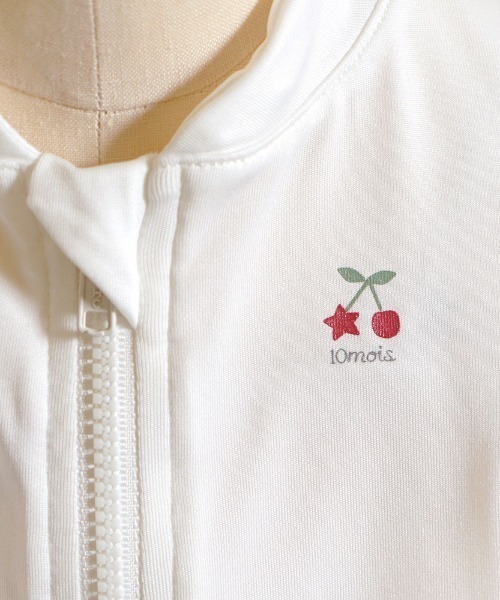 10mois（ディモワ）の「【10mois(ディモワ)】ラッシュガード アイボリー 85cm・95cm・105cm（ラッシュガード・キッズ・アイボリー・105cm/95cm/85cm）」の3枚目の写真