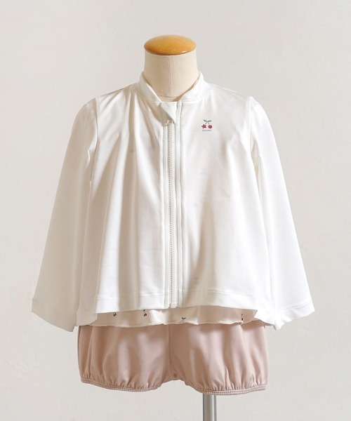 10mois（ディモワ）の「【10mois(ディモワ)】ラッシュガード アイボリー 85cm・95cm・105cm（ラッシュガード・キッズ・アイボリー・105cm/95cm/85cm）」の5枚目の写真