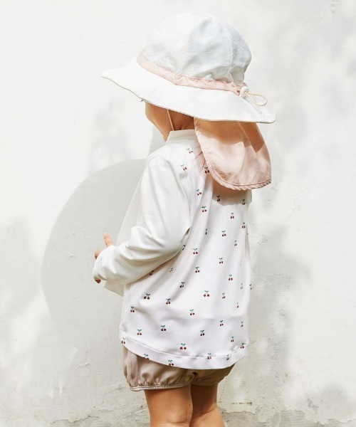 10mois（ディモワ）の「【10mois(ディモワ)】ラッシュガード アイボリー 85cm・95cm・105cm（ラッシュガード・キッズ・アイボリー・105cm/95cm/85cm）」の8枚目の写真