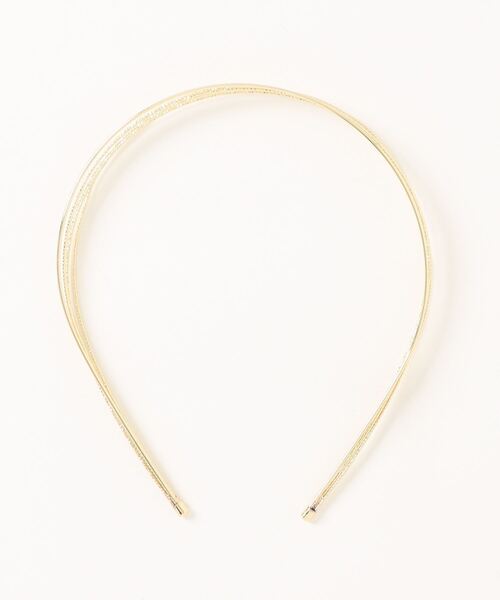 H.TOKYO（エイチトウキョウ）の「メタルデザインカチューシャ（カチューシャ・レディース・ゴールド/シルバー・FREE）」の7枚目の写真