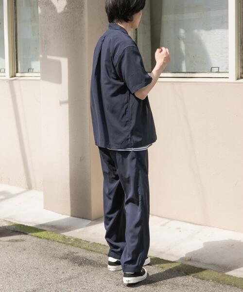 FORK&SPOON(フォークアンドスプーン)の「『セットアップ対応/速乾』FORK&SPOON TEC LINENシャツ(シャツ/ブラウス・メンズ・オリーブ/ネイビー/チャコールグレー・5/4)」の19枚目の写真